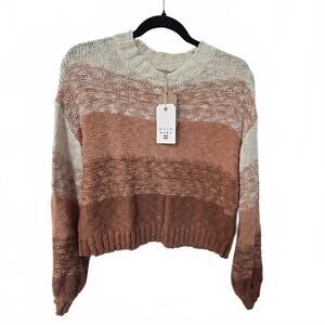 Billabong Cozy Striped Knit Sweater